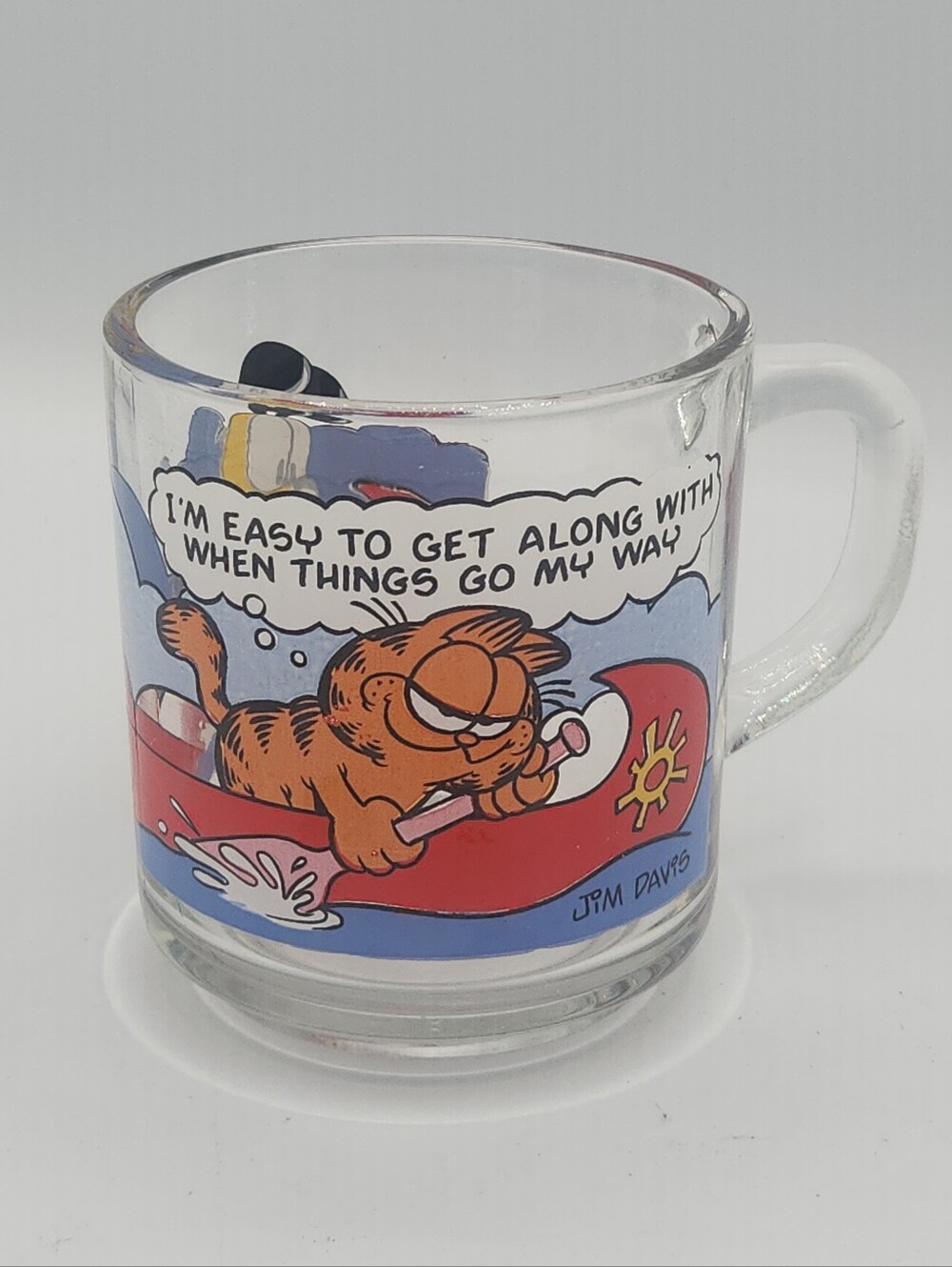 Jim Davis Garfield 1978 Mcdonald collectible mug